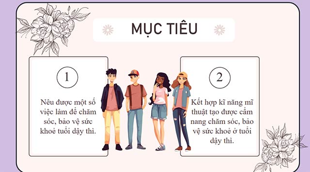 PowerPoint STEM Cẩm nang chăm sóc sức khỏe tuổi dậy thì