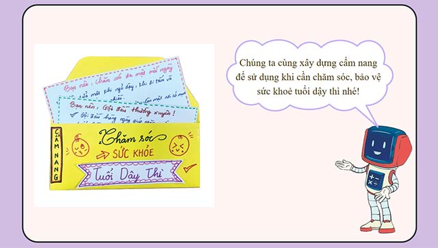 PowerPoint STEM Cẩm nang chăm sóc sức khỏe tuổi dậy thì