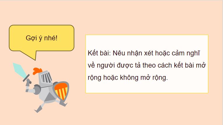 Lập dàn ý cho bài văn tả người