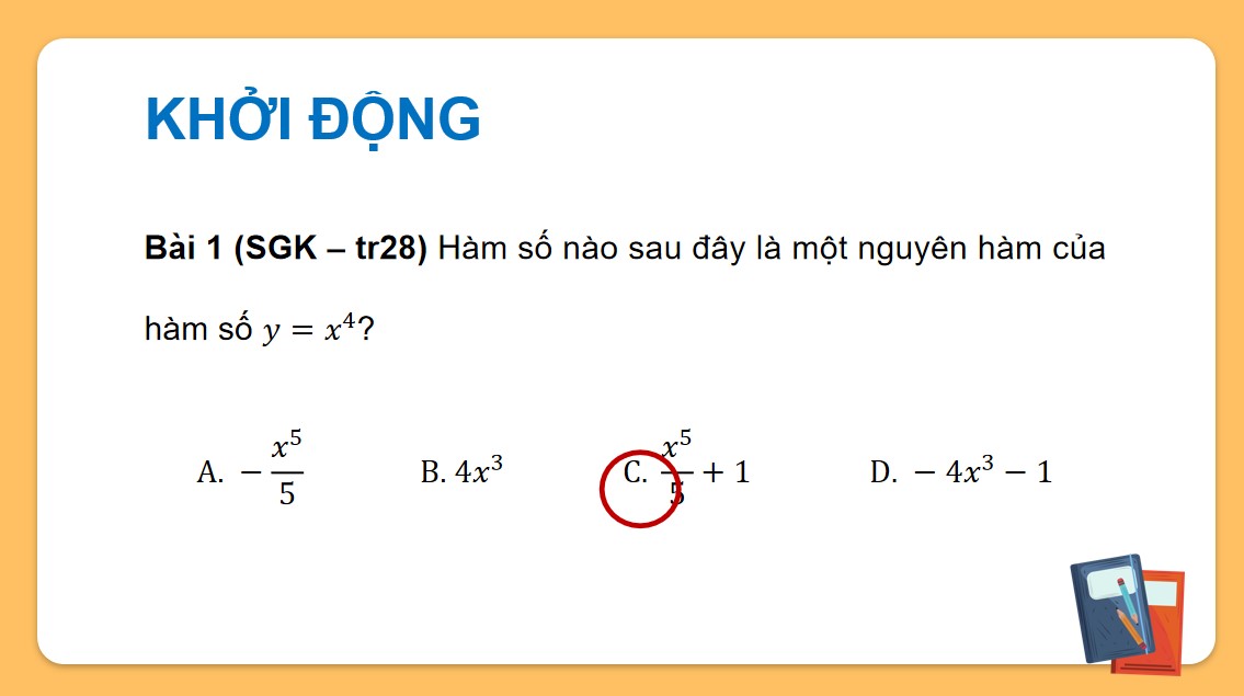 Giáo án PowerPoint Toán 12 CTST Bài tập cuối Chương IV