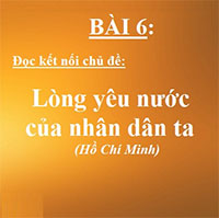 PowerPoint Ngữ Văn 8 Bài 6: Lòng yêu nước của nhân dân ta