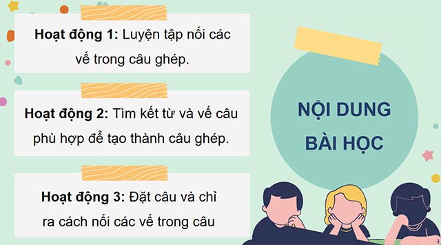 PowerPoint Luyện tập về cách nối các vế trong câu ghép