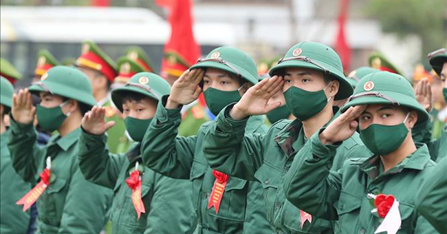 Lời chúc hoàn thành nghĩa vụ quân sự