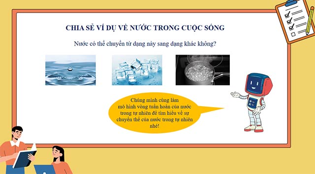 PowerPoint STEM Làm mô hình vòng tuần hoàn của nước trong tự nhiên