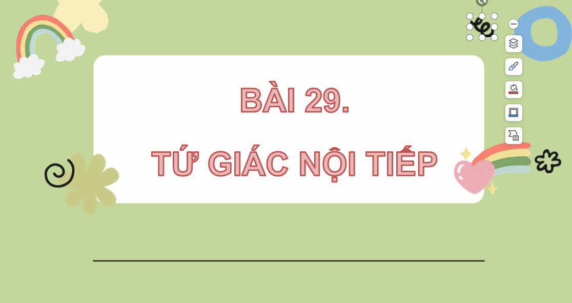 Giáo án điện tử Bài 29 Toán 9 Kết nối tri thức