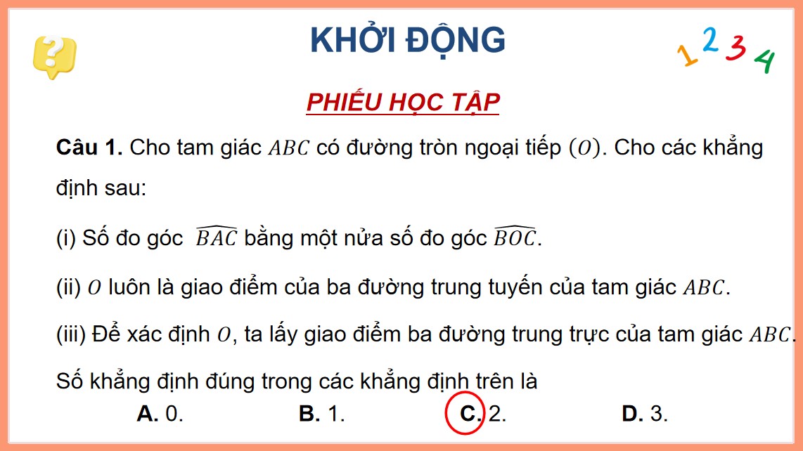 Giáo án điện tử Bài Luyện tập chung trang 78 Toán 9 Kết nối tri thức