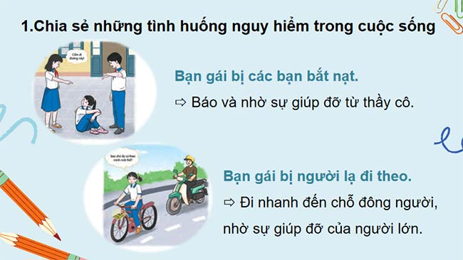 Tự bảo vệ trong tình huống nguy hiểm
