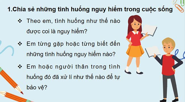  Tự bảo vệ trong tình huống nguy hiểm