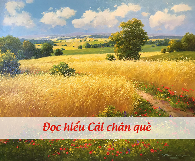 Đọc hiểu văn bản Cái chân què