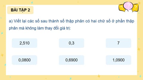 Powerpoint Bài 84: Ôn tập về số thập phân và các phép tính với số thập phân
