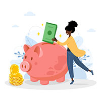 PowerPoint Toán 8 Hoạt động 3: Thiết lập kế hoạch cho một mục tiêu tiết kiệm