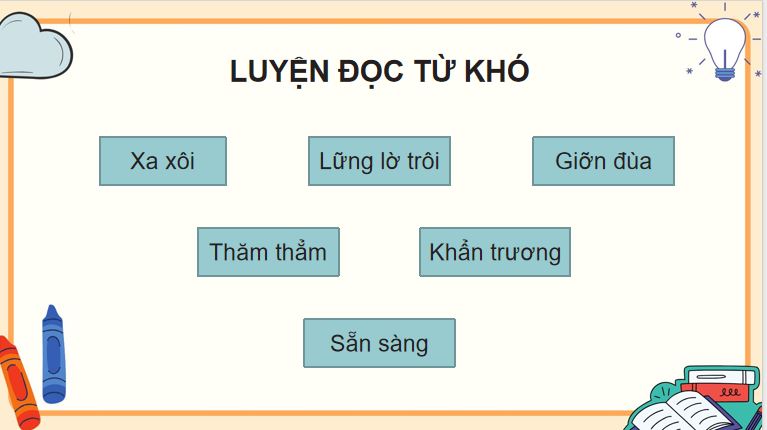 PowerPoint Tiếng Việt 5 Thư của bố