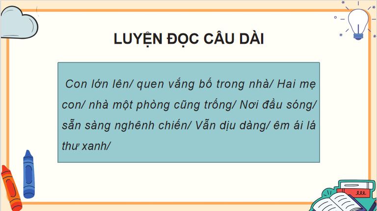 PowerPoint Tiếng Việt 5 Thư của bố