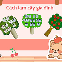 PowerPoint STEM Làm cây gia đình