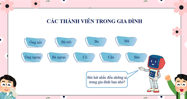 PowerPoint STEM Làm cây gia đình