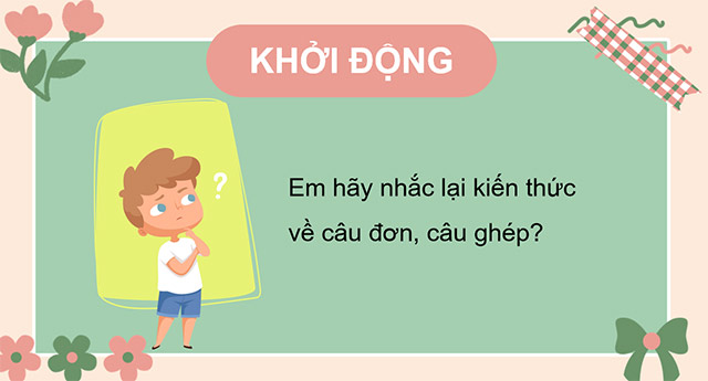 PowerPoint Cách nối các vế câu ghép