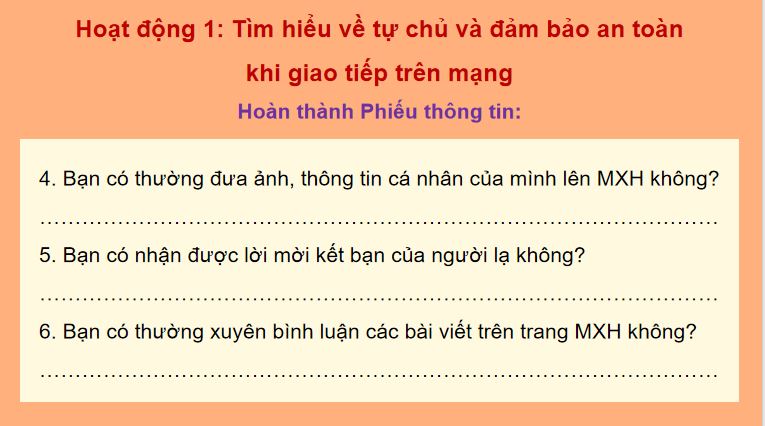 PowerPoint Hoạt động trải nghiệm 5 Tuần 23