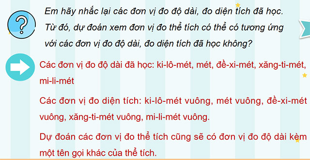PowerPoint Xăng-ti-mét khối. Đề-xi-mét khối