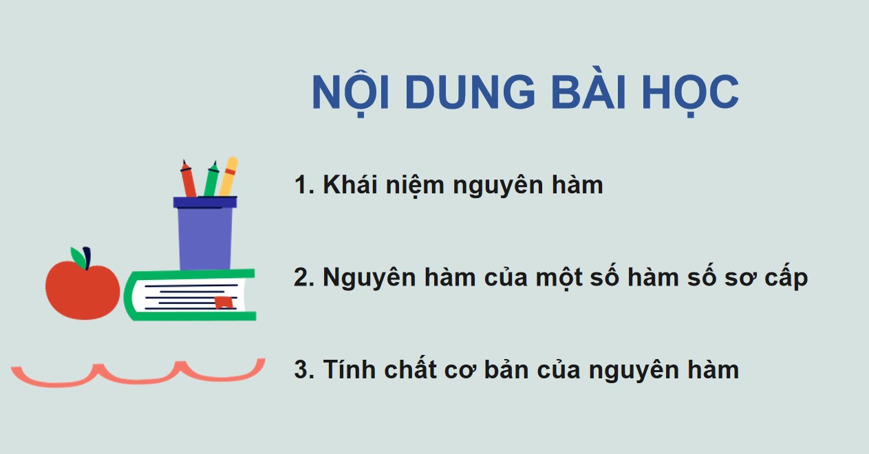 Giáo án PowerPoint Toán 12 CTST Bài Nguyên hàm