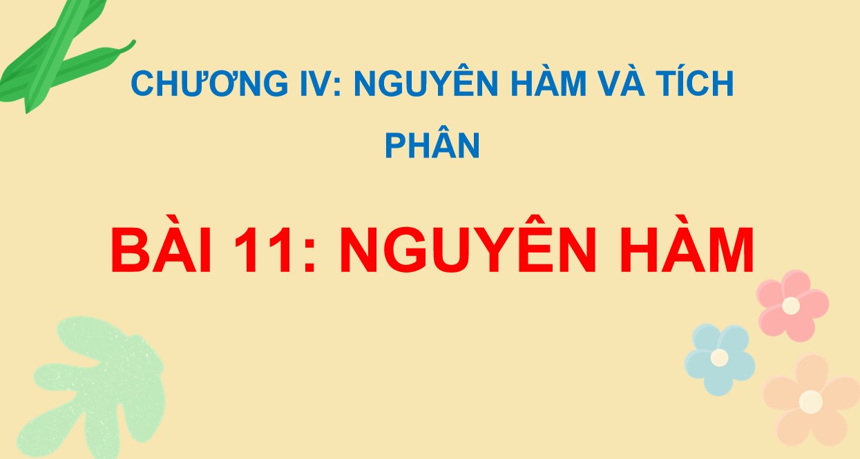 Giáo án PowerPoint Toán 12 KNTT Bài 11