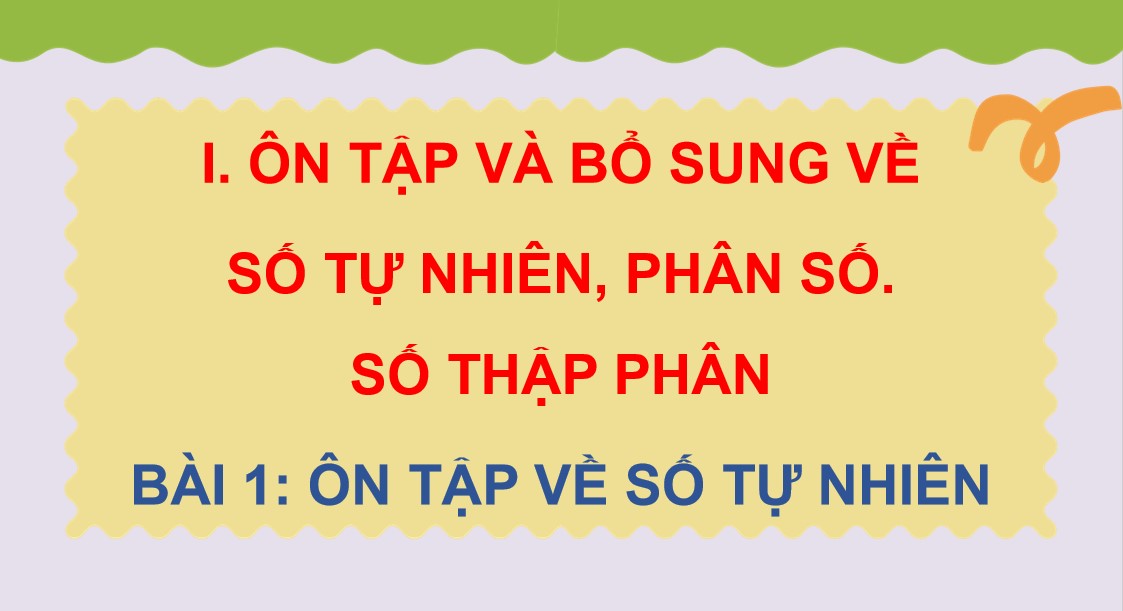 Giáo án ppt Toán 5 Cánh diều tập 1