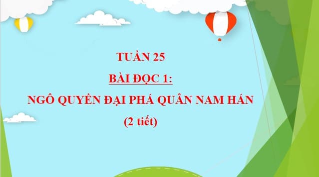 Giáo án điện tử Tiếng Việt 4 Cánh Diều Bài 14 Đọc 1