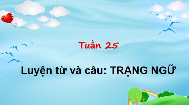 PowerPoint Trạng ngữ