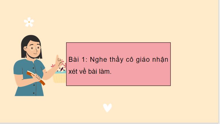 Bài 7: Đánh giá, chỉnh sửa bài văn tả người