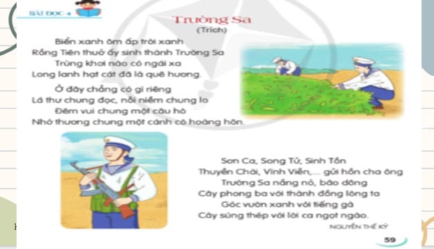 Giáo án điện tử Trường Sa lớp 4