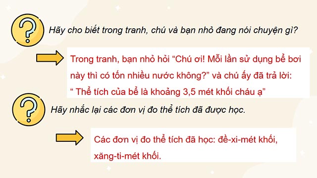 PowerPoint Mét khối