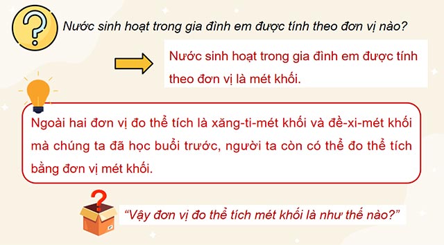 PowerPoint Mét khối