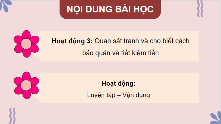 Bài 10: Em quý trọng đồng tiền
