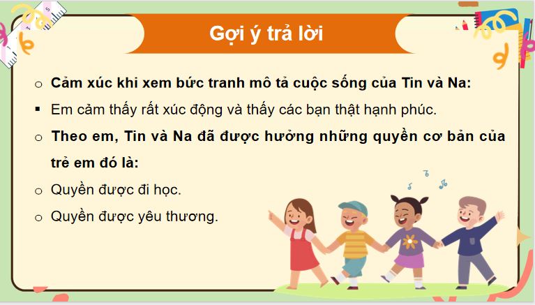 Bài 11: Quyền trẻ em