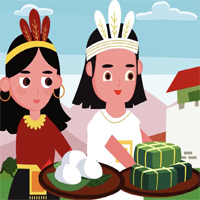 PowerPoint Tiếng Việt 4 Bài 1: Sự tích bánh chưng, bánh giầy