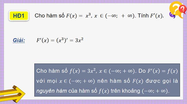 PowerPoint Toán 12 Bài 1: Nguyên hàm