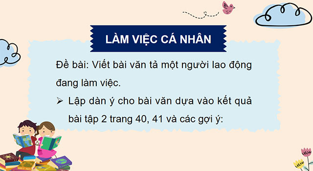 PowerPoint Luyện tập lập dàn ý cho bài văn tả người