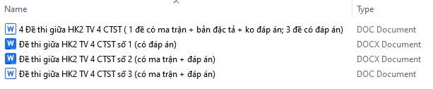 Đề thi giữa kì 2 lớp 4 môn Tiếng Việt Chân trời sáng tạo