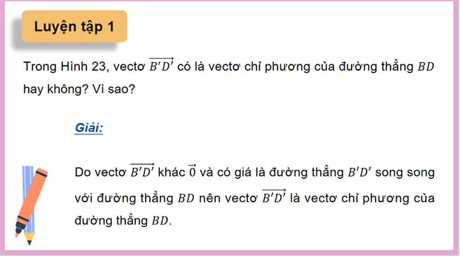 Toán 12 Bài 2: Phương trình đường thẳng