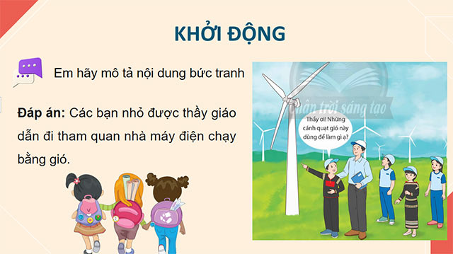 PowerPoint Công nghệ 5 Mô hình máy phát điện gió