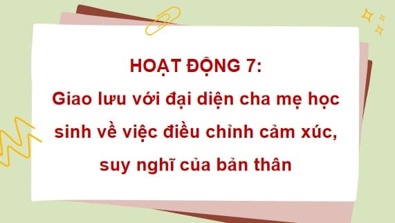 Giáo án điện tử Hoạt động trải nghiệm 4 Chân trời sáng tạo bản 1 Tuần 27