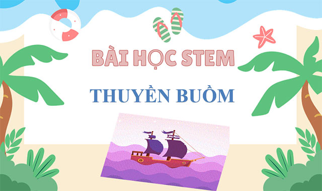 PowerPoint STEM Xe buồm