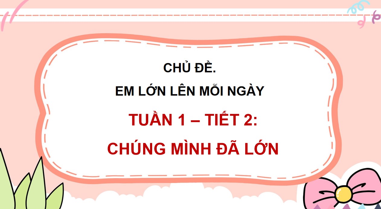 Giáo án điện tử Hoạt động trải nghiệm 5 Kết nối tri thức HK1