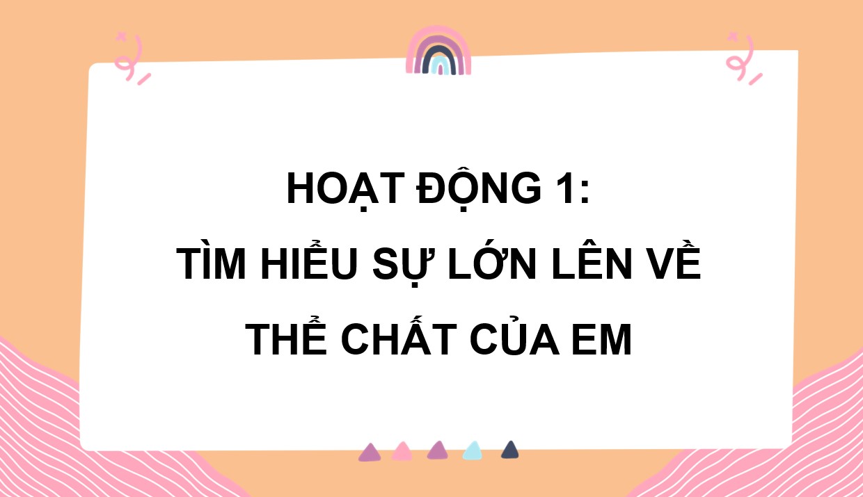 Giáo án điện tử Hoạt động trải nghiệm 5 Kết nối tri thức HK1