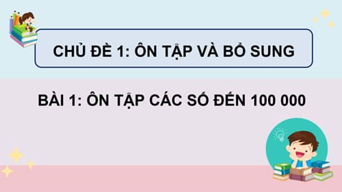 Giáo án Powerpoint Toán 4 Chân trời sáng tạo