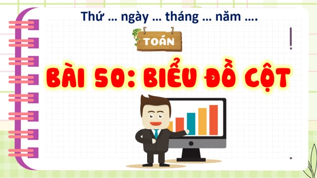 Powerpoint Bài 50: Biểu đồ cột