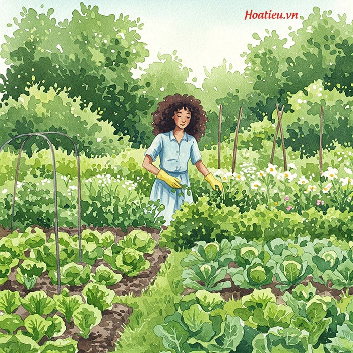 Tả người hàng xóm em yêu quý lớp 5