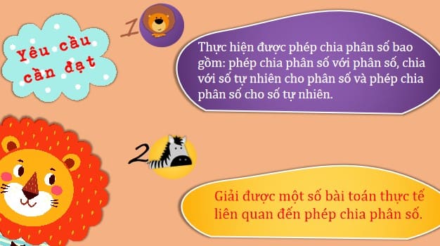 PowerPoint Toán 4 Bài 64: Phép chia phân số