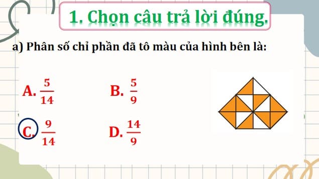PowerPoint Toán 4 Bài 69: Ôn tập phân số