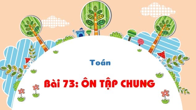 PowerPoint Toán 4 Bài 73: Ôn tập chung