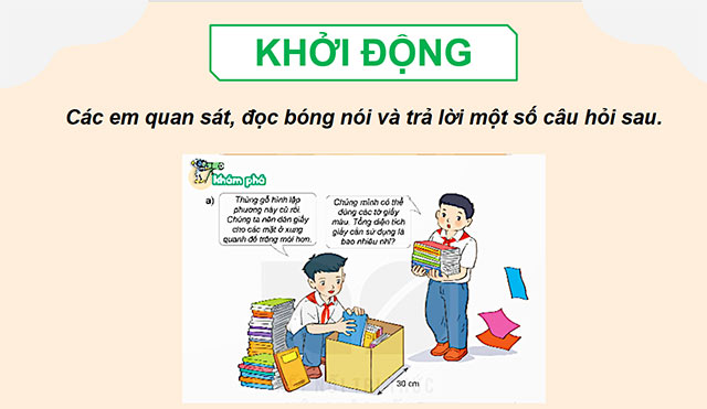  PowerPoint Diện tích xung quanh và diện tích toàn phần của hình lập phương